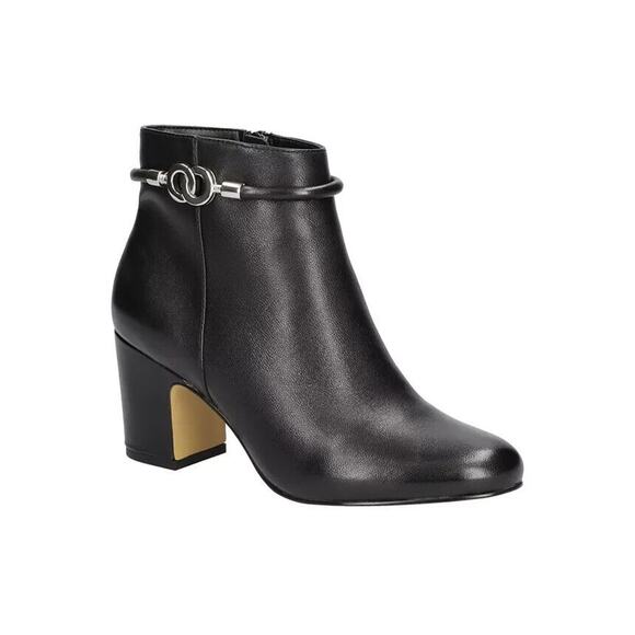 Bella Vita Women's Diaz Black Block Heels Shoes 10 Medium - Picture 2 of 5